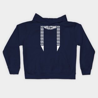 welcome arch Kids Hoodie